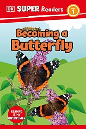 DK Super Readers Level 1 Becoming a Butterfly | ABC Books