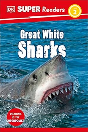 DK Super Readers Level 2 Great White Sharks | ABC Books