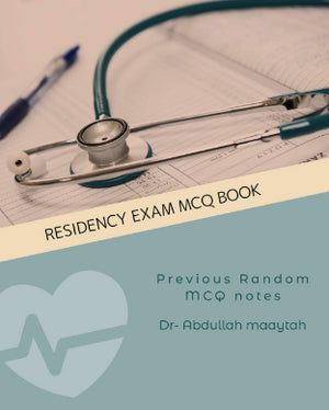 Residency Exam MCQ Book : Previous Random MCQ Notes | ABC Books