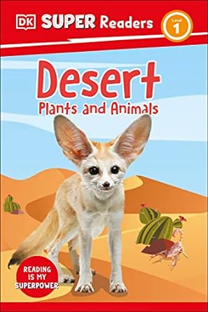 DK Super Readers Level 1 Desert Plants and Animals | ABC Books