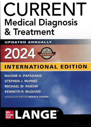 CURRENT Medical Diagnosis and Treatment 2024 (IE), 63e | ABC Books