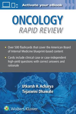 Oncology Rapid Review Flash Cards | ABC Books