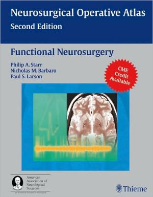Functional Neurosurgery, Neurosurgery Operative Atlas