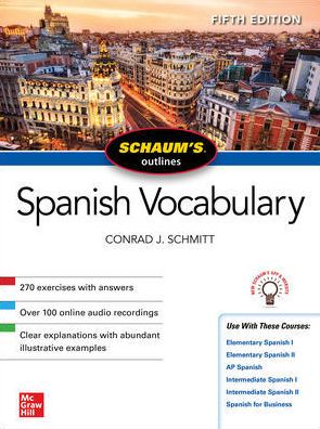 Schaum's Outline of Spanish Vocabulary, 5e | ABC Books