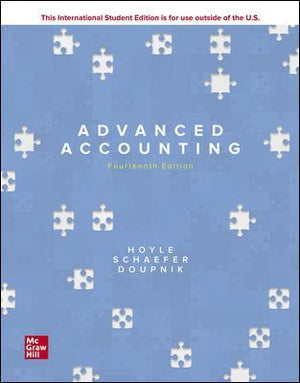 ISE Advanced Accounting, 14e