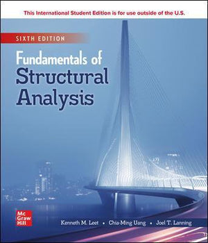 ISE Fundamentals of Structural Analysis, 6e