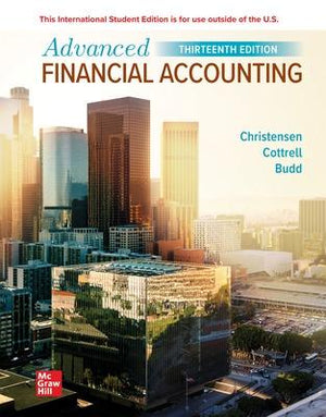 ISE Advanced Financial Accounting, 13e | ABC Books