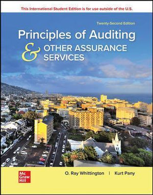 ISE Principles of Auditing & Other Assurance Services, 22e