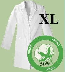 5067-ABC Lab Coat-Tetron-Unisex-White-XL