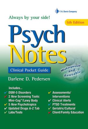 PsychNotes, Clinical Pocket Guide (Davis' Notes), 5e** | ABC Books