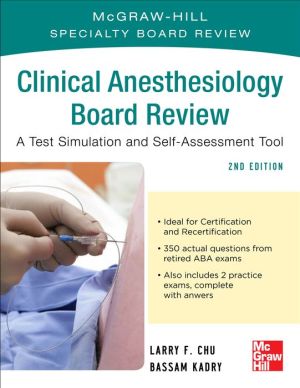 McGraw-Hill Specialty Board Review: Clinical Anesthesiology, 2e** | ABC Books