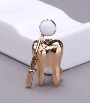 Medical Accessories-Brooch-Metal Tooth Design | ABC Books