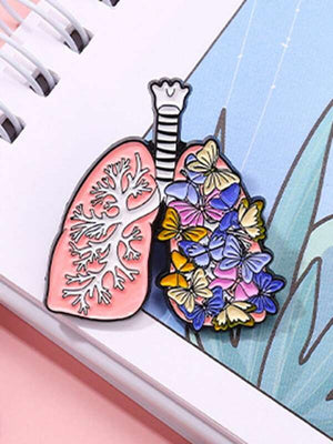 Medical Accessories-Brooch-Fashion Butterfly Decor-Lung | ABC Books
