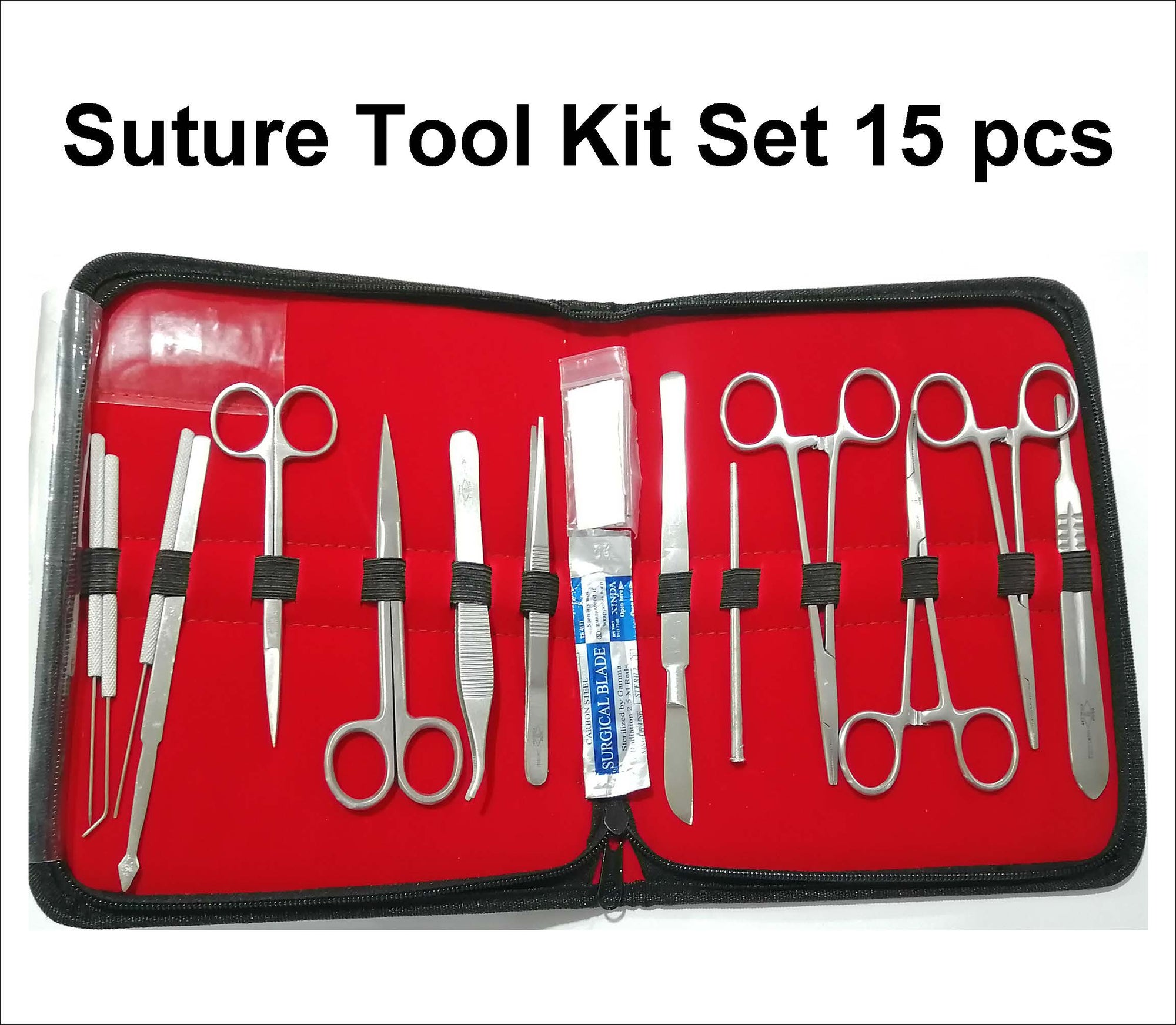 Medical Tools-Suture Tool Kit Set -15 pcs-Malaysian