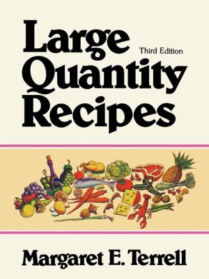 Large Quantity Recipes, 4e | ABC Books