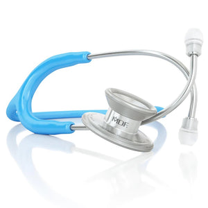 7160-MDF Md One® Epoch® Titanium Adult Stethoscope-Bright Blue | ABC Books