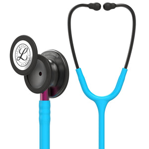 3M Littmann Classic III Monitoring Stethoscope: Smoke Turquoise Pink 5872 | ABC Books