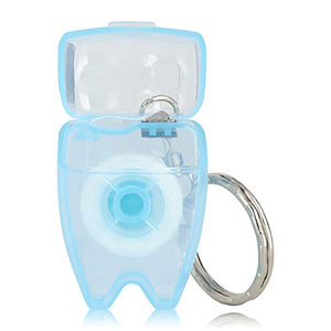 Medical Accessories-Key Ring-Portable Mint Dental Floss-Teeth Cleaning(15M/Piece) | ABC Books