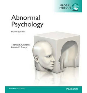 Abnormal Psychology, Global Edition, 8e | ABC Books