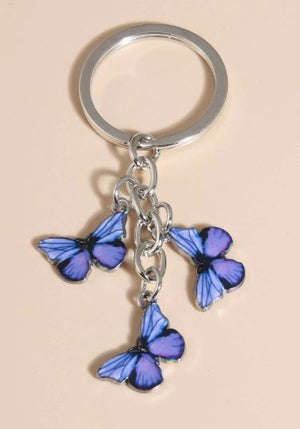 Accessories-Key Ring-3 Butterflies | ABC Books