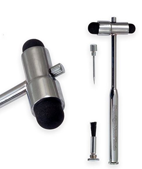 Medical Tools-Babinski Buck Reflex Hammer with Needle and Brush-Telescoping Handle-Malaysia