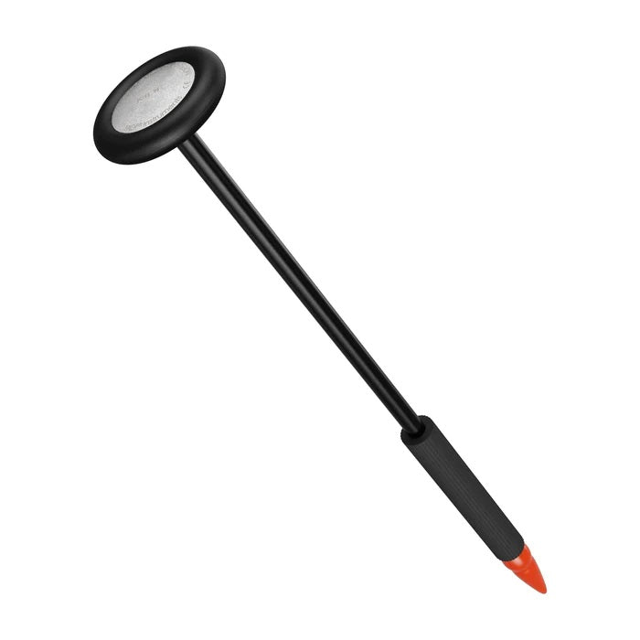 7004-Medical Tools-MDF Hammer Queen Square-Tendon Handle-35 CM-With Pointed Tip-Black Edition