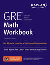 GRE Math Workbook: Score Higher with 1,000+ Drills & Practice Questions (Kaplan Test Prep), 11e | ABC Books