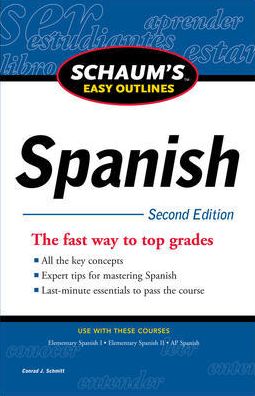 Schaum's Easy Outline of Spanish, 2e | ABC Books