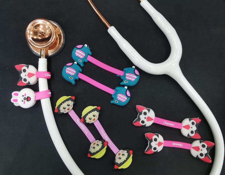 Medical Accessories-Cute cartoon stethoscope-2 Pieces