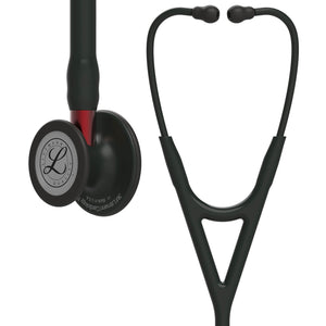 3M Littmann Cardiology IV Diagnostic Stethoscope: Black Red 6200 | ABC Books