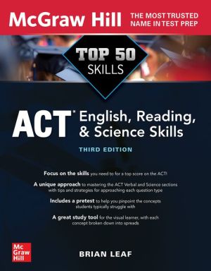 Top 50 ACT English, Reading, and Science Skills, 3e | ABC Books
