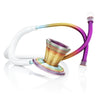 MDF Procardial® Titanium Cardiology Stethoscope - White/Kaleidoscope | ABC Books