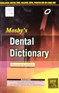 Mosby's Dental Dictionary: First South Asia Edition | ABC Books
