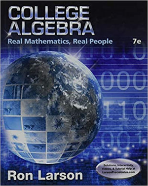 College Algebra: Real Mathematics, Real People, 7e | ABC Books