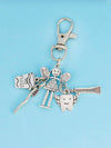 Key Ring- Tooth & Toothpaste Charm Keychain | ABC Books