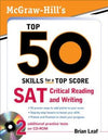 McGraw-Hill's Top 50 Skills for a Top Score: SAT Critical Reading and Writing** ( USED Like NEW ) | ABC Books