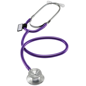 7146-MDF Basic Dual Head Stethoscope-Purple | ABC Books