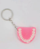 Medical Accessories-Key Ring-Denture Design-Pink | ABC Books