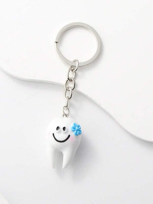Medical Accessories-Key Ring-Cute Tooth-3D | ABC Books