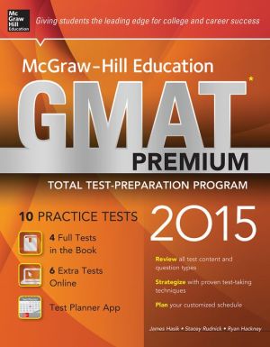 McGraw-Hill Education GMAT Premium, 2015, 8E ** ( USED Like NEW ) | ABC Books