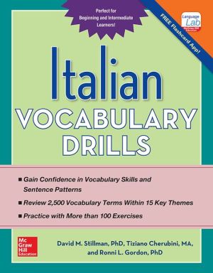 Italian Vocabulary Drills | ABC Books