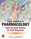 Basic Concepts in Pharmacology: What You Need to Know for Each Drug Class (IE), 5e** | ABC Books