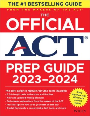 The Official ACT Prep Guide 2023-2024, (Book + Online Course) | ABC Books