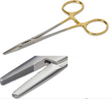 Medical Tools-Needle Holder-Tungsten Carbide-Gold Plated-18cm-ROSS | ABC Books