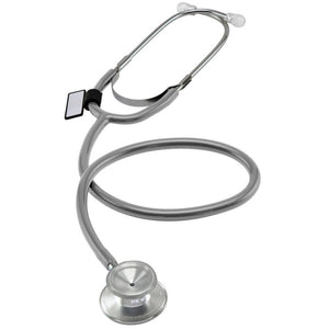 MDF Basic Dual Head Stethoscope - Grey | ABC Books