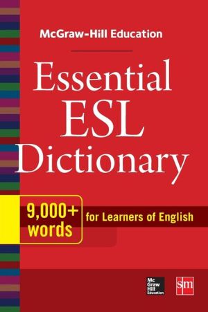 McGraw-Hill Education Essential ESL Dictionary | ABC Books