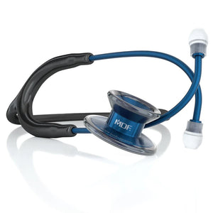 7154-MDF Md One® Epoch® Titanium Adult Stethoscope-Black/Capridium | ABC Books