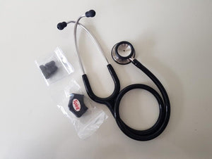 Spirit Deluxe Series Dual Head Stethoscope: Black | ABC Books