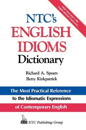 NTC's English Idioms Dictionary | ABC Books