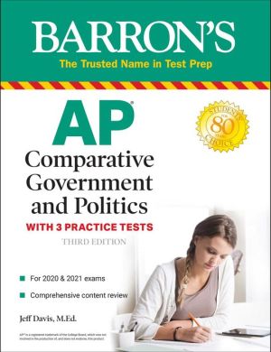 AP Comparative Government and Politics: With 3 Practice Tests (Barron's Test Prep), 3e | ABC Books